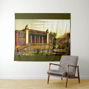 ancient Persepolis print Tapestry