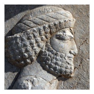 Ancient Persian Warrior Detail Persepolis Iran Photo Print