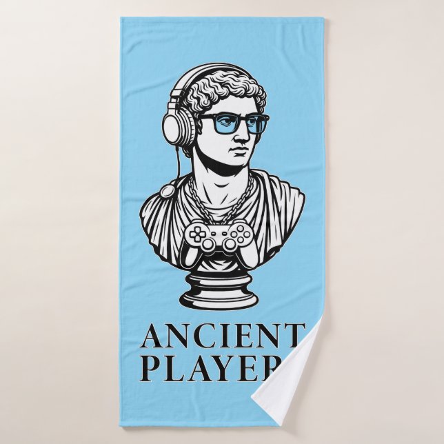 Ancient Players Bath Towel (Bath Towel)