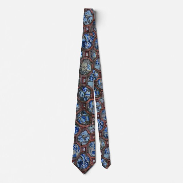 Ancient Pottery Pattern Necktie (Front)