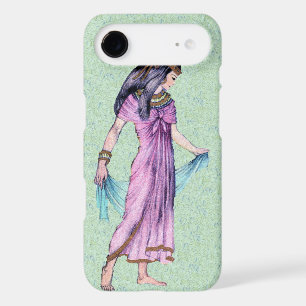Ancient Pretty Egyptian Lady Princess in Purple