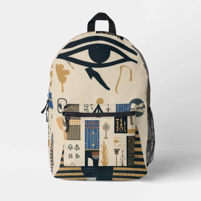 Ancient Print Backpack (Front)