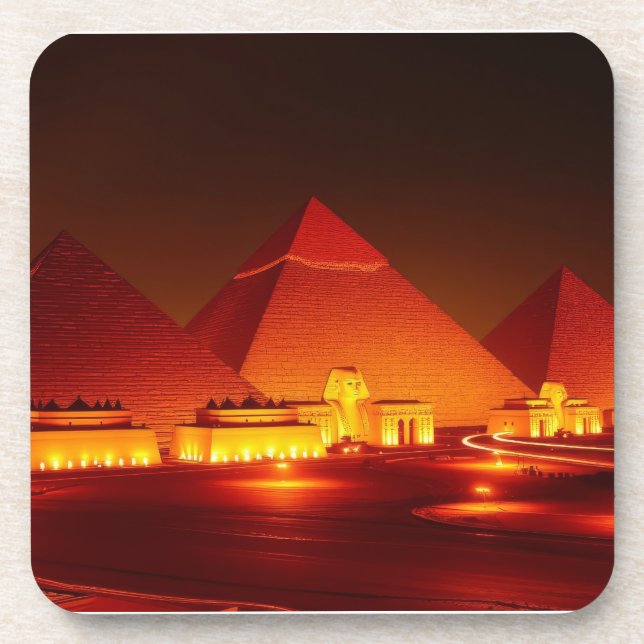 Ancient Pyramids Coaster (Front)