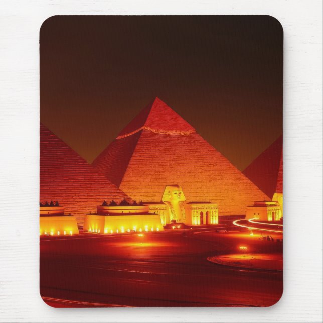 Ancient pyramids mouse mat (Front)