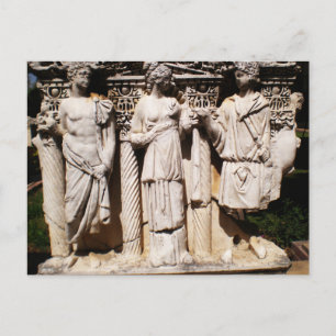  Ancient relief engravings  sculptures in Turkey Postcard