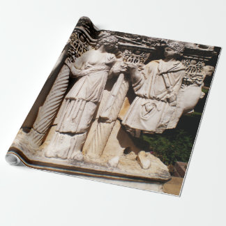 Ancient relief engravings sculptures in Turkey Wrapping Paper