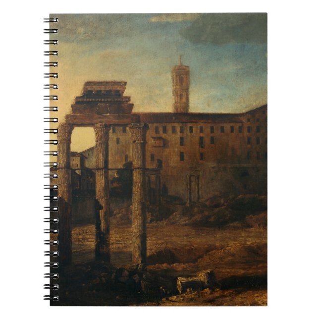 Ancient Roman architecture Roman Ruins Notebook (Front)