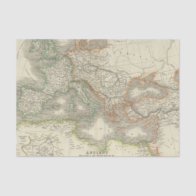 Ancient Roman Empire Tissue Paper (Front)