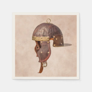 Ancient Roman military helmet Napkin