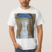 Ancient Roman Warrior Latin Sculpture Men's T-Shir
