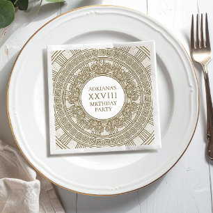 Ancient Rome Birthday Party  Napkin