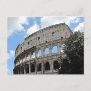 Ancient Rome Colosseum Postcard