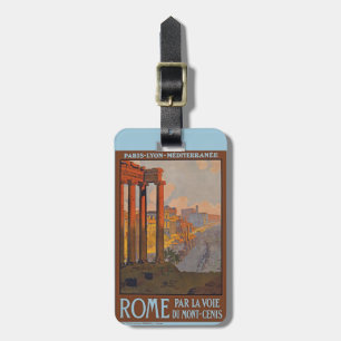 Ancient Rome Travel Luggage Tag