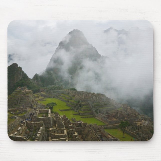 Ancient ruins of Machu Picchu with Andes Mouse Mat (Front)