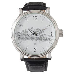 Ancient rural artwork watch