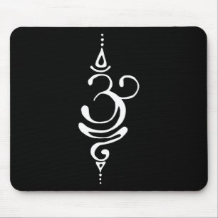 Ancient Sanskrit Breathe Om Symbol Yoga Buddhism M Mouse Mat