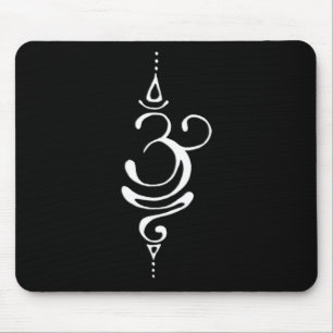 Ancient Sanskrit Symbol For Breathe Inspiration Om Mouse Mat