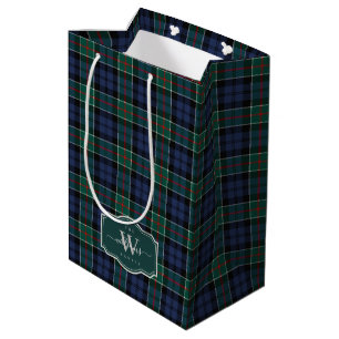 Ancient Scottish Clan Colquhoun Tartan Plaid Medium Gift Bag
