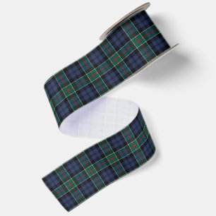 Ancient Scottish Clan Colquhoun Tartan Plaid Satin Ribbon