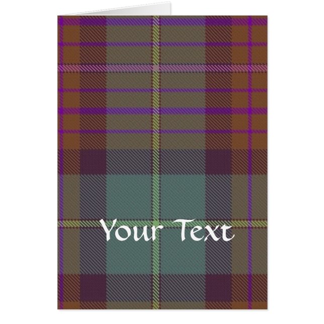Ancient Scottish tartan (Front)