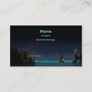 Ancient Ship Business Card