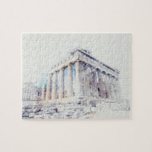 Ancient Sites Parthenon in Athens, Greece Jigsaw Puzzle