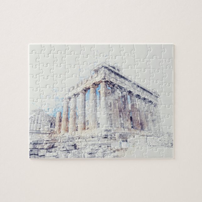 Ancient Sites Parthenon in Athens, Greece Jigsaw Puzzle (Horizontal)