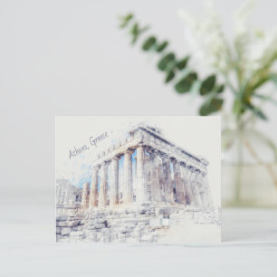 Ancient Sites Parthenon in Athens, Greece Postcard