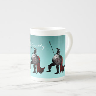 Ancient Spartan Warrior Bone China Mug