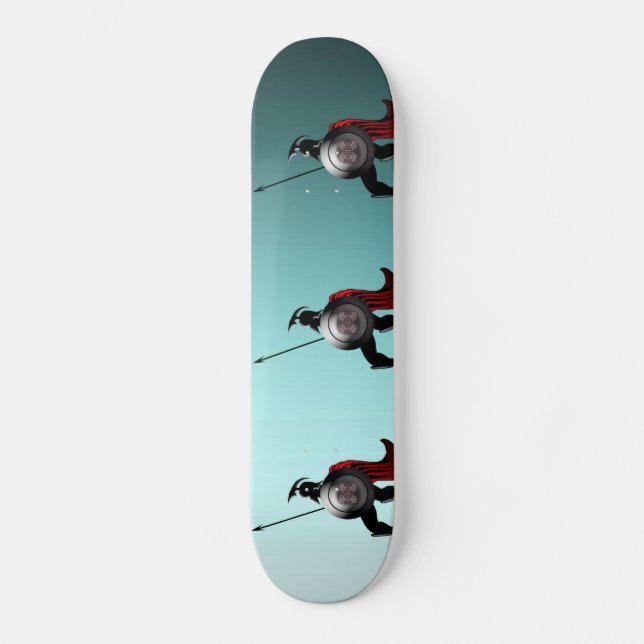 Ancient Spartan Warrior Skateboard (Front)