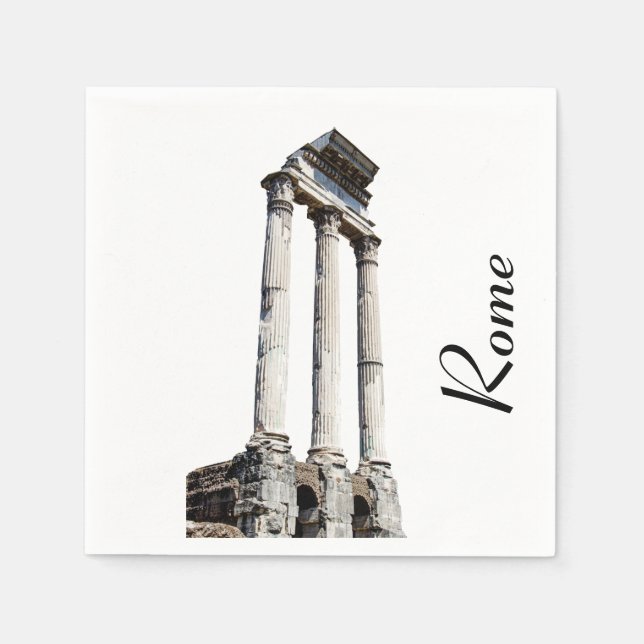 Ancient stone columns napkin (Front)