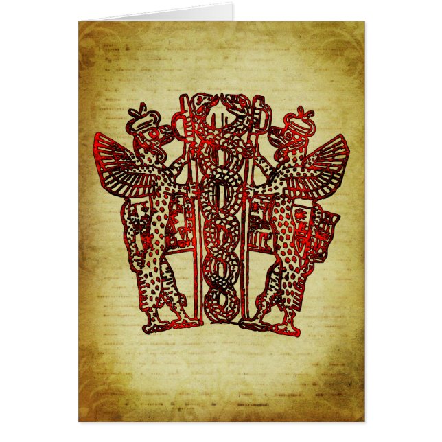 Ancient Sumerian Caduceus (Front)