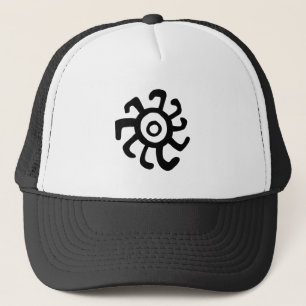 ancient sun idol geoglyph symbol petroglyph amerin trucker hat
