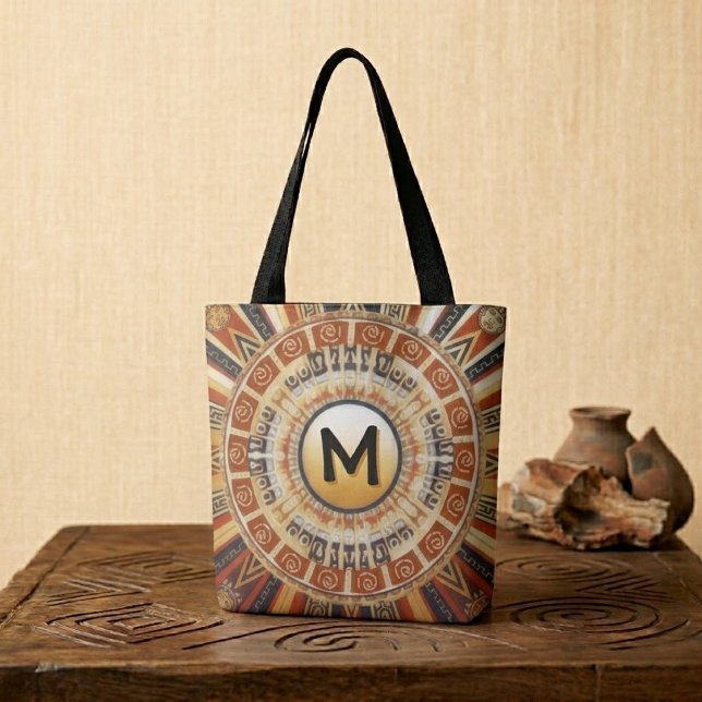 Ancient Sun Mandala Tote Bag (Creator Uploaded)