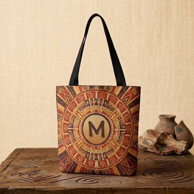 Ancient Sun Mandala Tote Bag (Creator Uploaded)