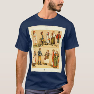 Ancient Swedish fashion and lifestyle 18th century T-Shirt