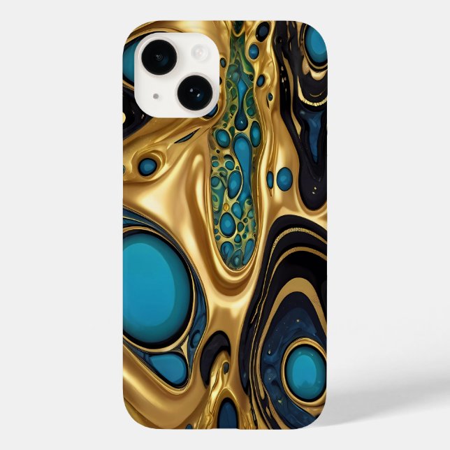 Ancient symbols in vibrant colours Case-Mate iPhone case (Back)