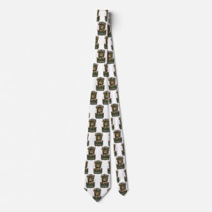 Ancient Tabby Cat Attitude Tie
