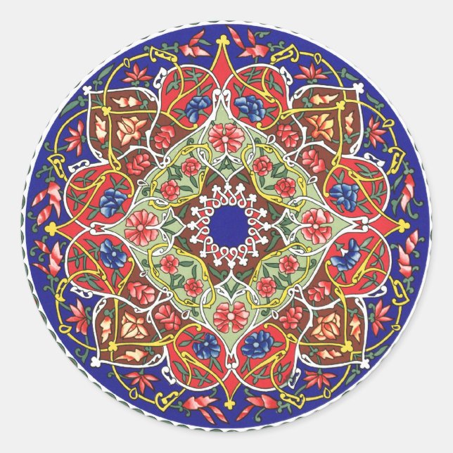 Ancient Tadjik Design Sticker (Front)