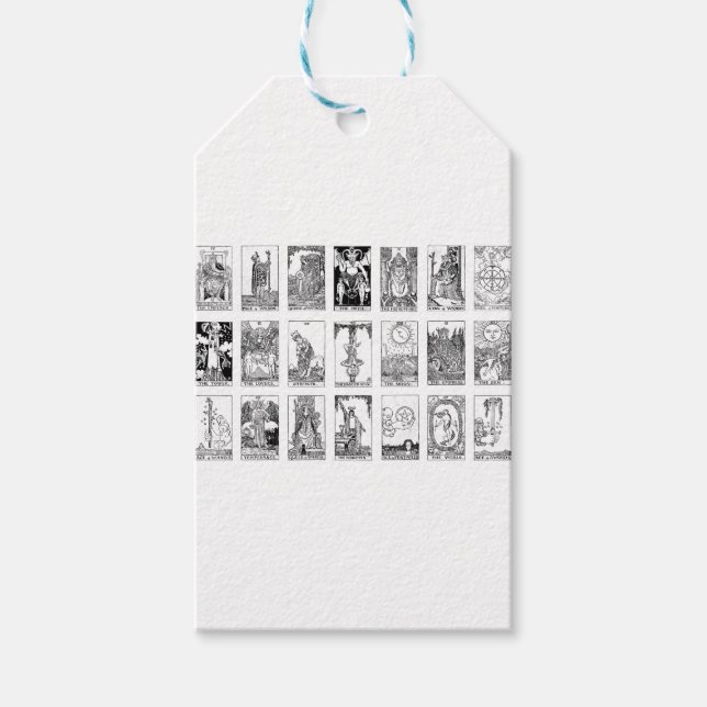 ancient tarot gift tags (Front)