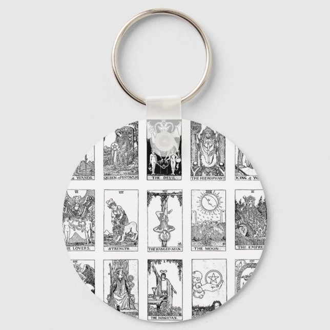 ancient tarot key ring (Front)