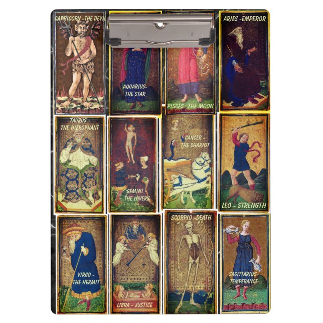 Ancient Tarot Major Arcana |  Clipboard (Front)