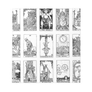 ancient tarot notepad