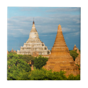 Ancient Temples and Pagodas Bagan Tile