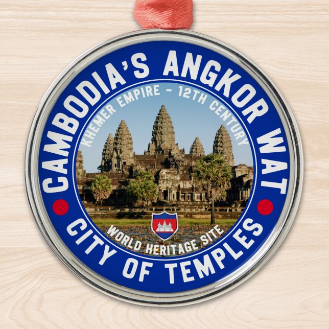 Ancient Temples of Cambodia – Angkor Wat Metal Tree Decoration (Creator Uploaded)