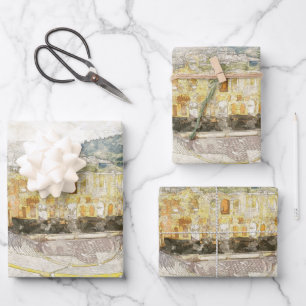 Ancient theatre of Athens, Greece Wrapping Paper Sheet