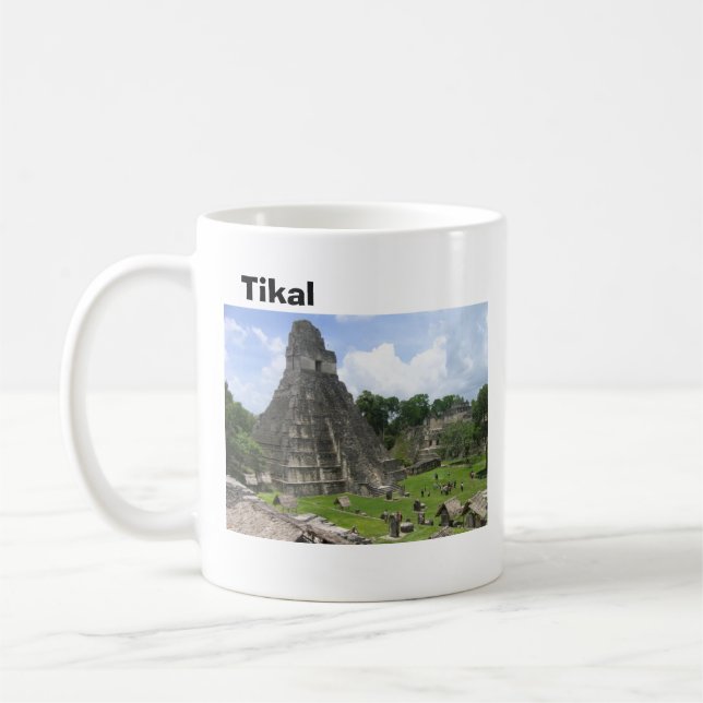 Ancient Tikal Coffee Mug (Left)