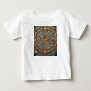 Ancient Timekeepers: Mayan Calendar Art Baby T-Shirt