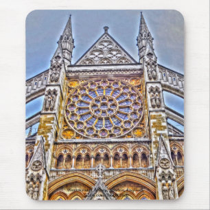 Ancient Tintern Abbey, Cistercian Monastery, Wales Mouse Mat