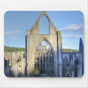 Ancient Tintern Abbey, Cistercian Monastery, Wales Mouse Mat